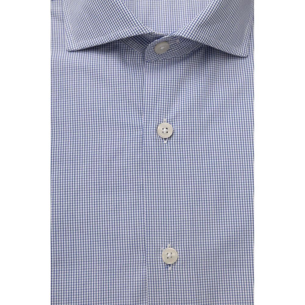 Camisa de vestir elegante de algodón con cuello francés de Bagutta