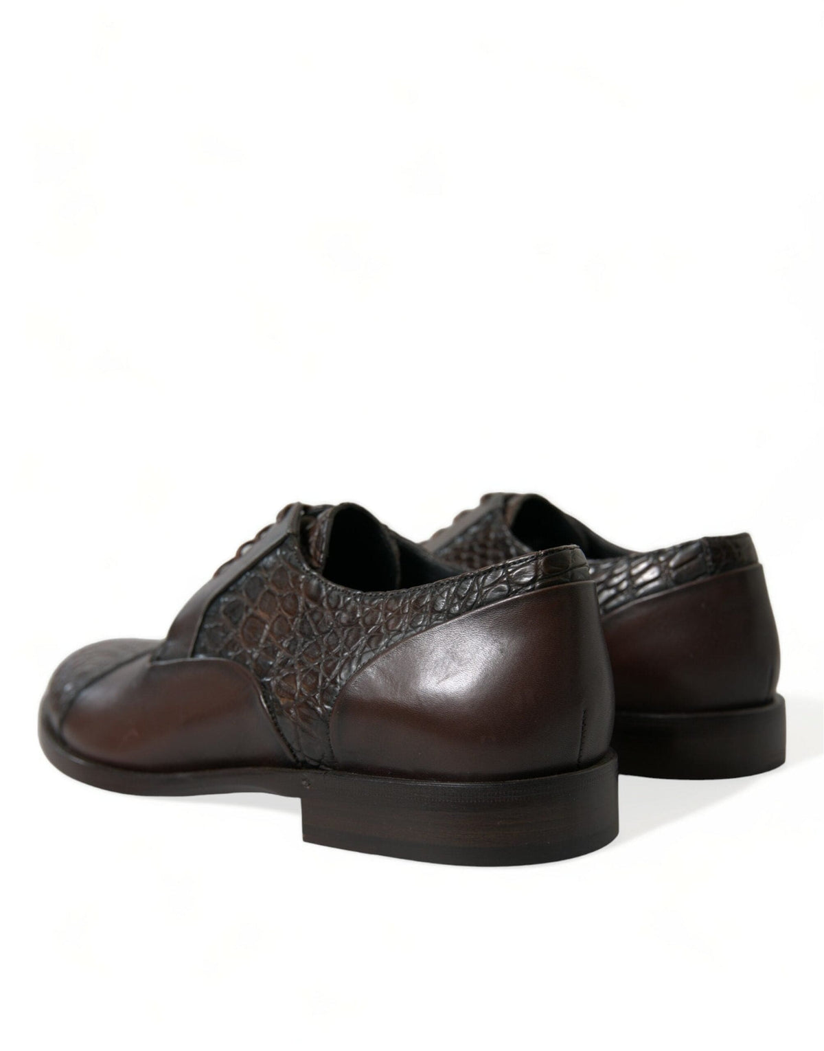 Chaussures habillées Oxford élégantes en cuir texturé Dolce &amp; Gabbana