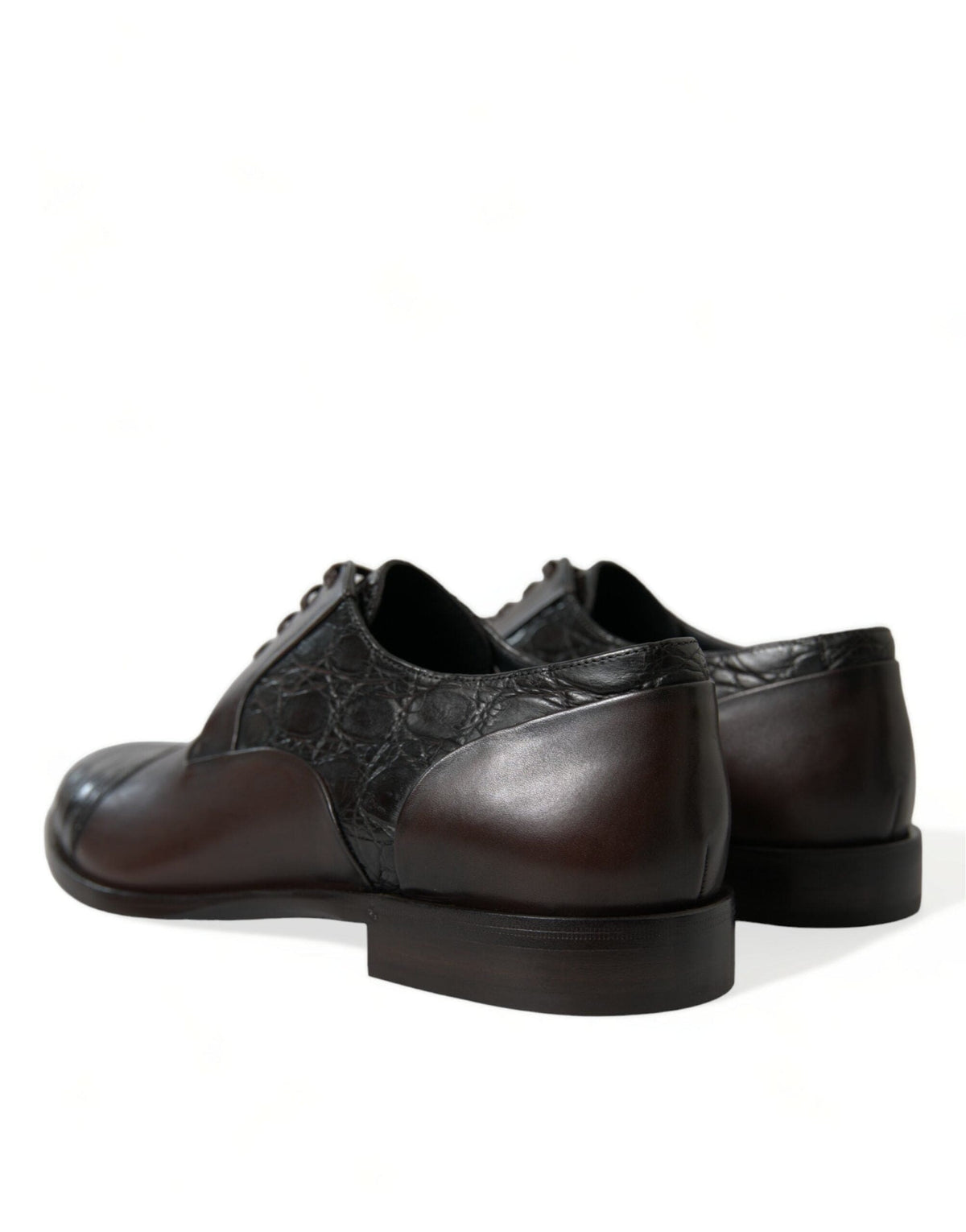 Chaussures habillées Derby marron élégantes Dolce &amp; Gabbana