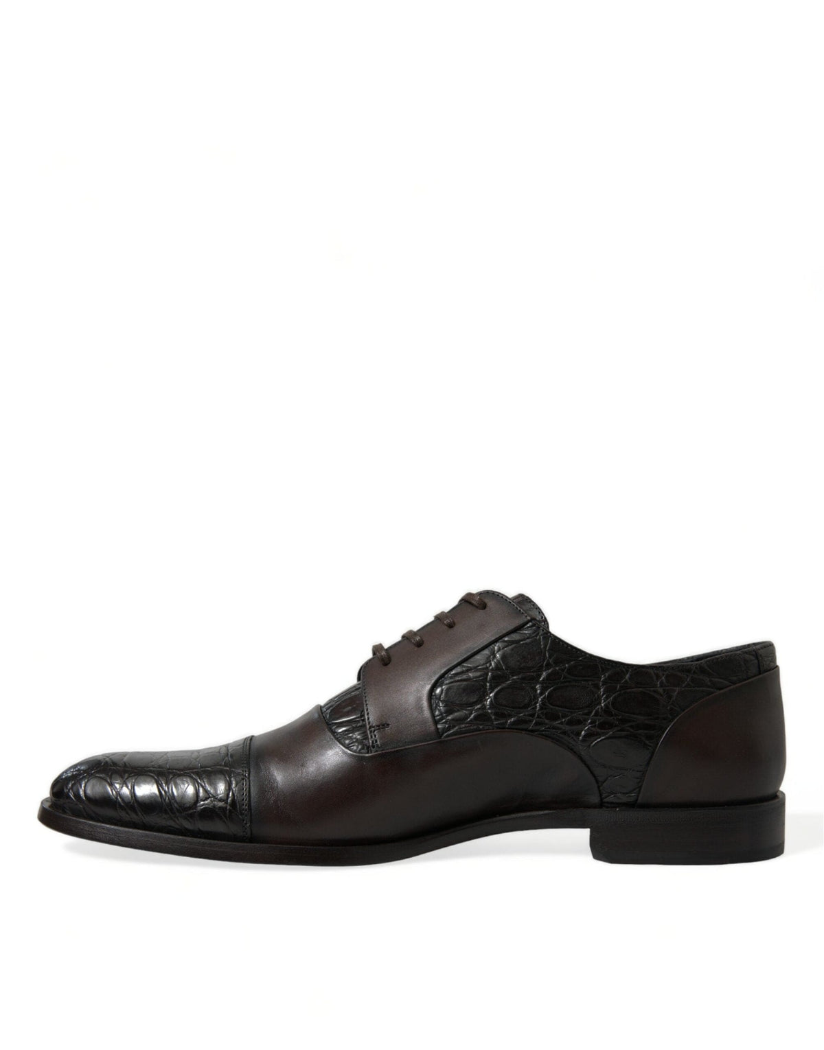 Chaussures habillées Derby marron élégantes Dolce &amp; Gabbana