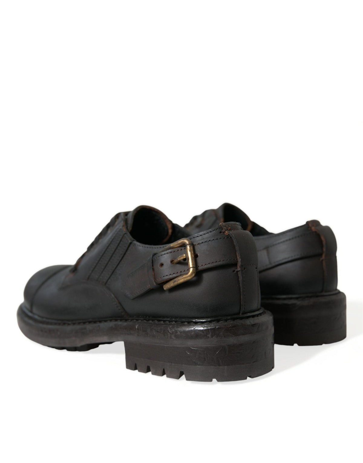 Chaussures Derby en cuir élégantes pour hommes Dolce &amp; Gabbana