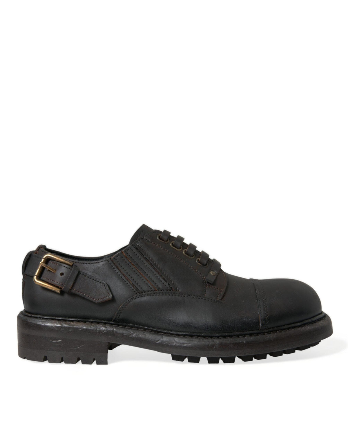 Chaussures Derby en cuir élégantes pour hommes Dolce &amp; Gabbana