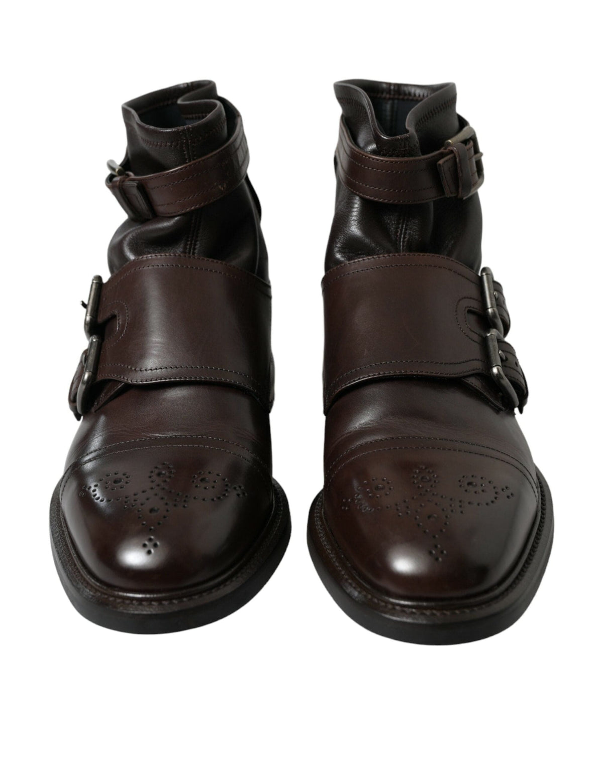 Bottines en cuir élégantes pour hommes Dolce &amp; Gabbana