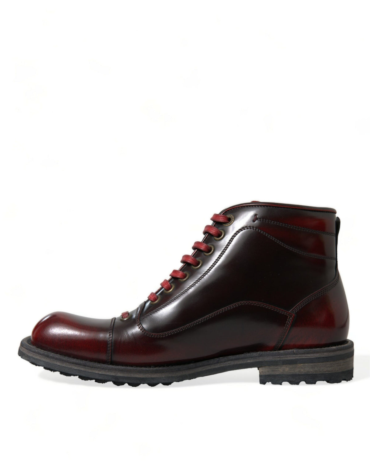 Bottines en cuir bicolores Dapper de Dolce &amp; Gabbana