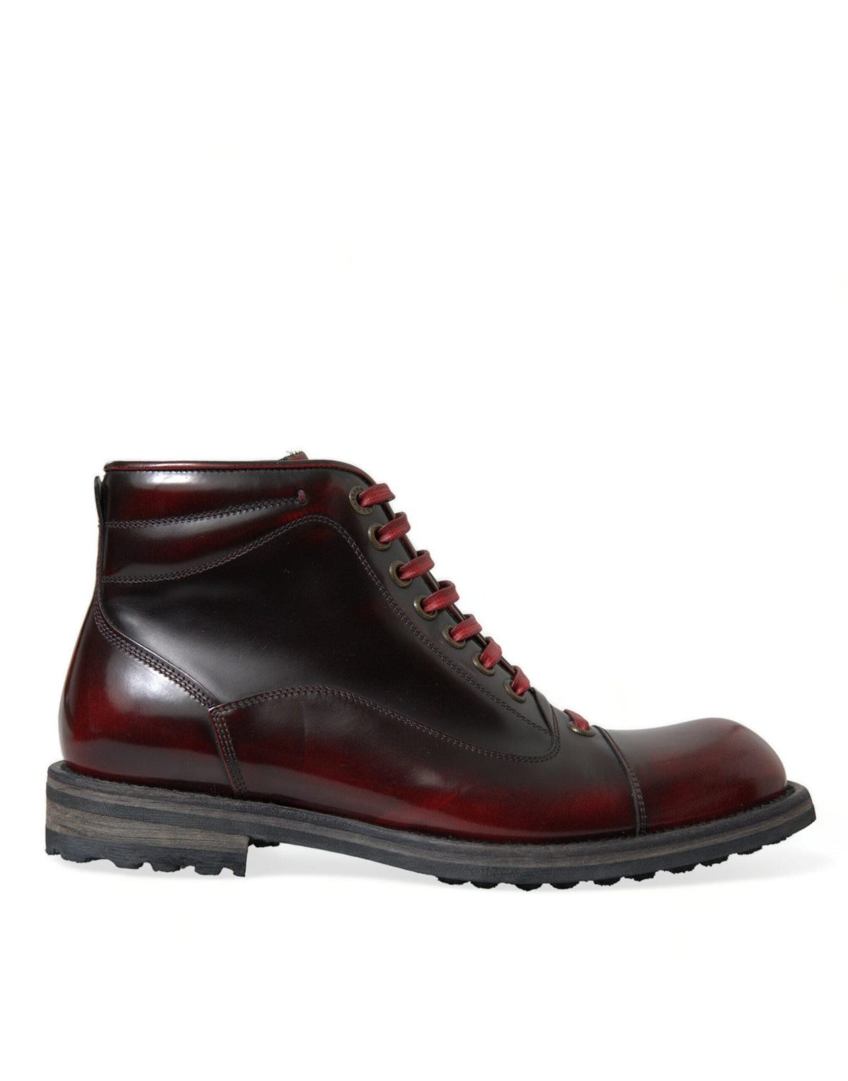 Bottines en cuir bicolores Dapper de Dolce &amp; Gabbana