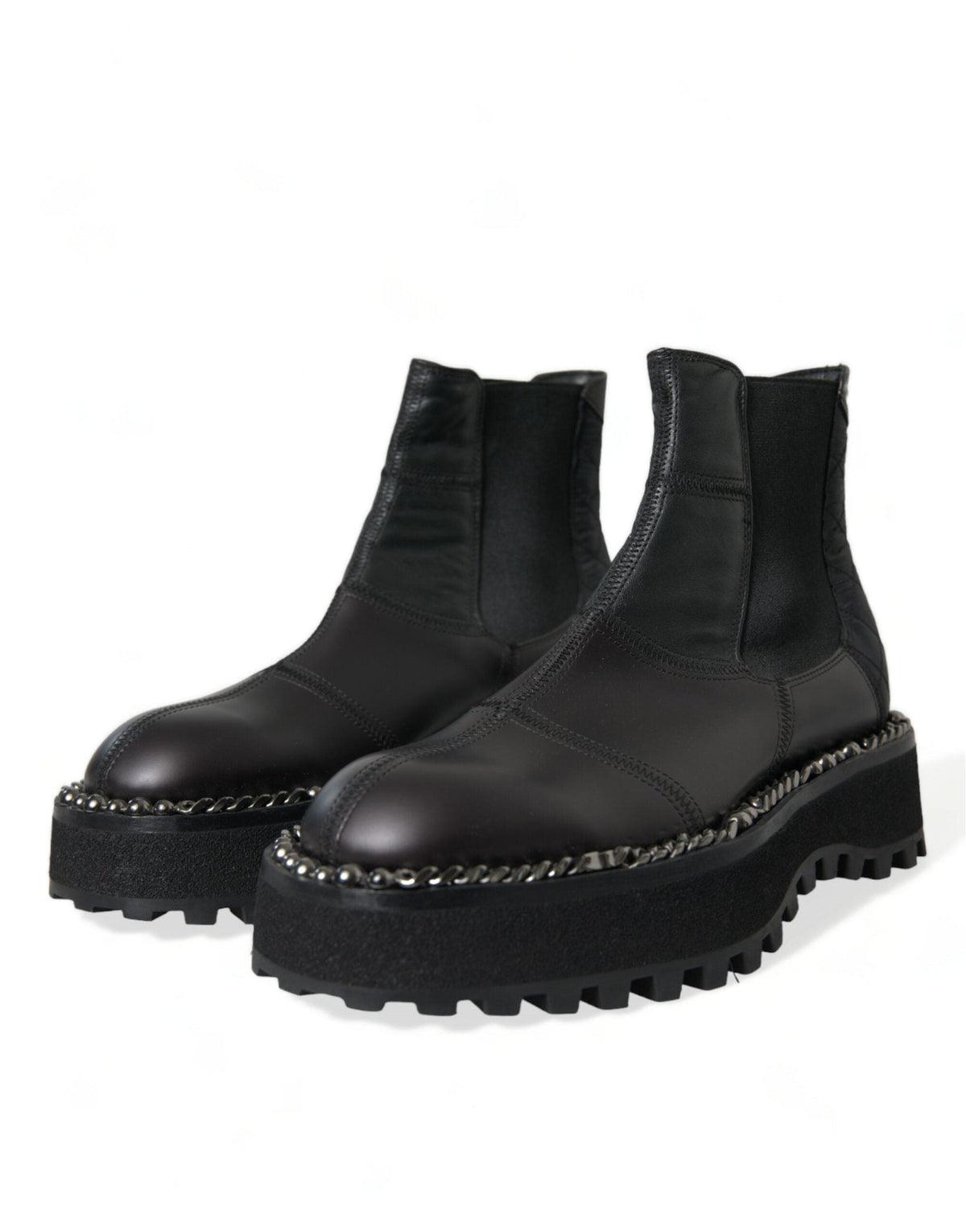 Bottines Chelsea noires élégantes Dolce &amp; Gabbana