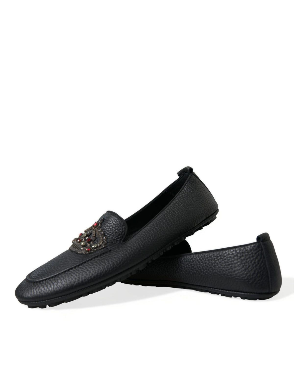 Dolce & Gabbana Dazzling Crystal-Embellished Loafers