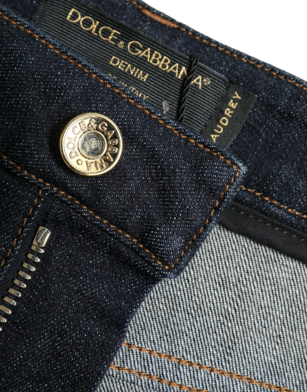 Jean stretch taille mi-haute élégant Dolce &amp; Gabbana