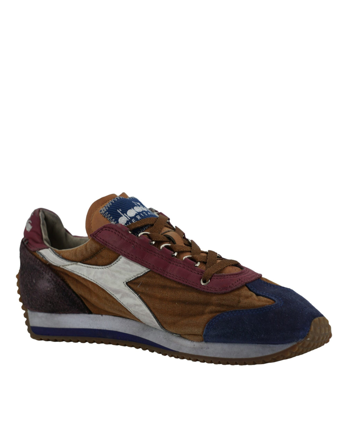 Zapatillas Diadora Equipe H Dirty Stone Wash Evo en color avellana