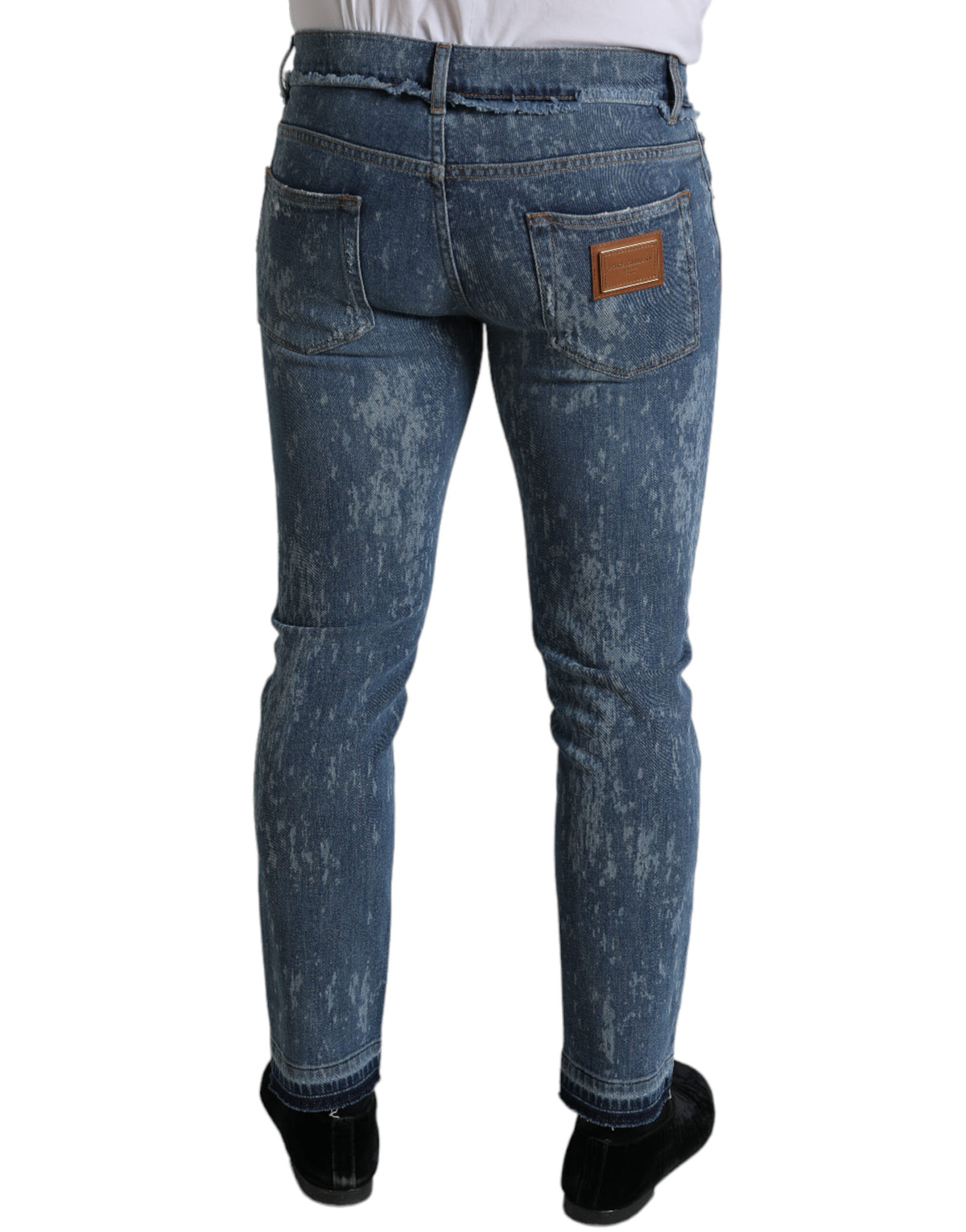 Jean skinny stretch bleu chic Dolce &amp; Gabbana