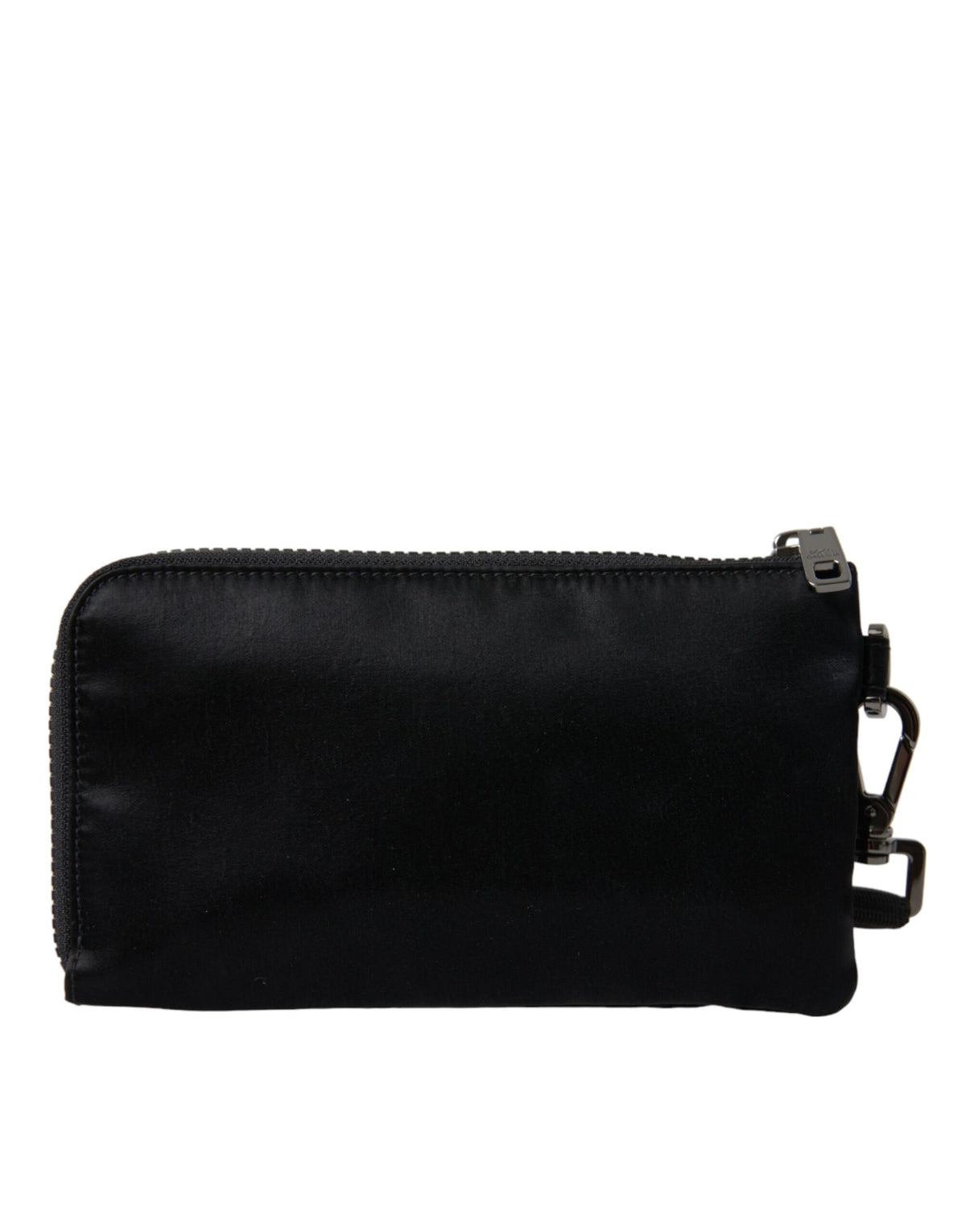 Elegante bolso de mano de piel y nailon negro de Dolce &amp; Gabbana