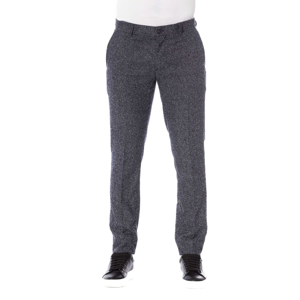 Pantalon de créateur Trussardi Sleek noir