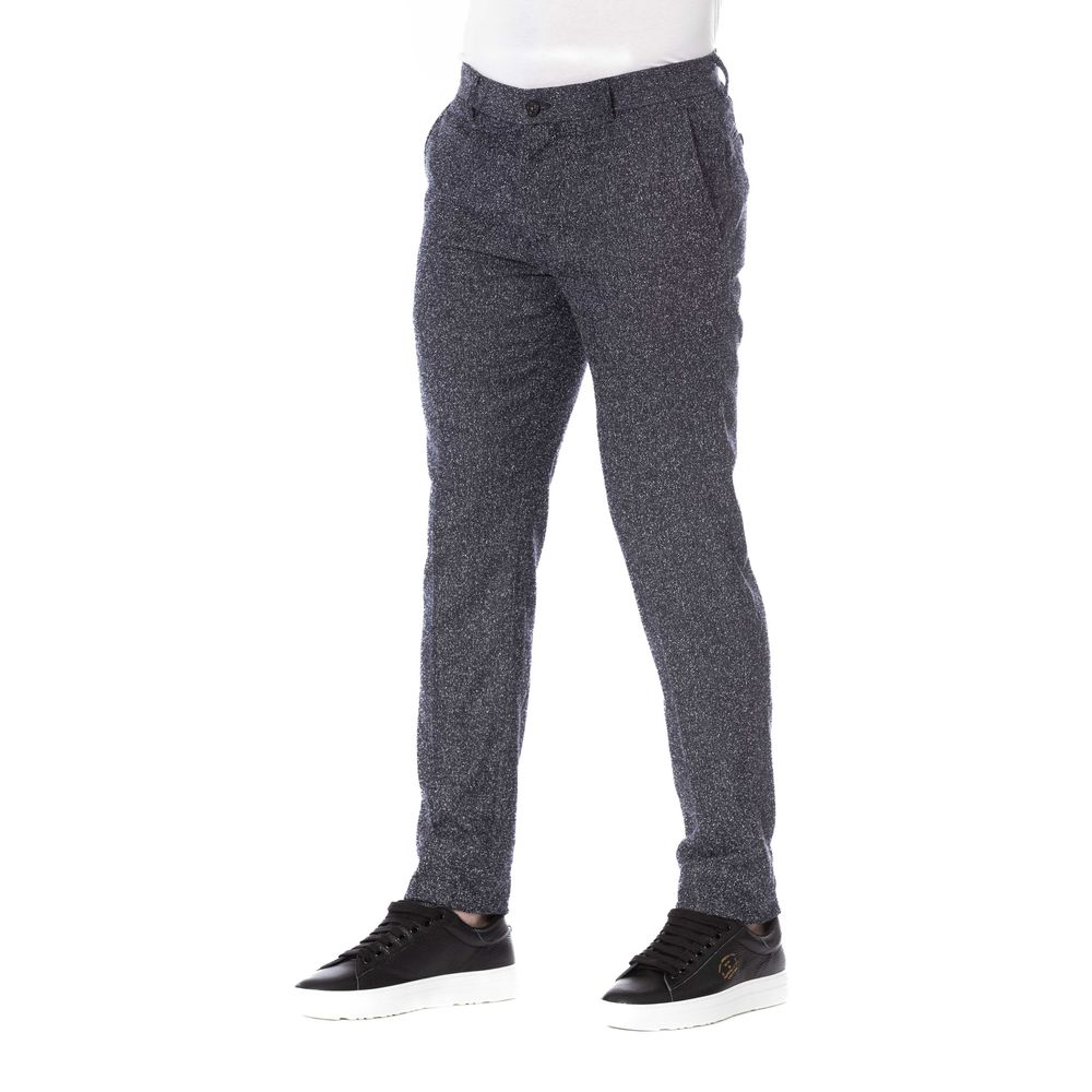 Pantalon de créateur Trussardi Sleek noir