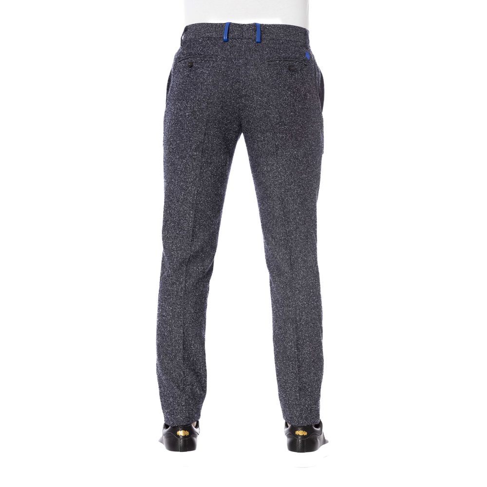 Pantalon de créateur Trussardi Sleek noir