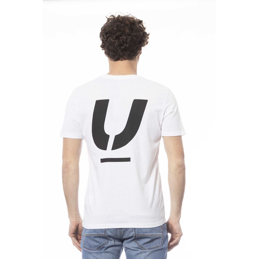 Camiseta elegante con cuello redondo y logotipo de Ungaro Sport