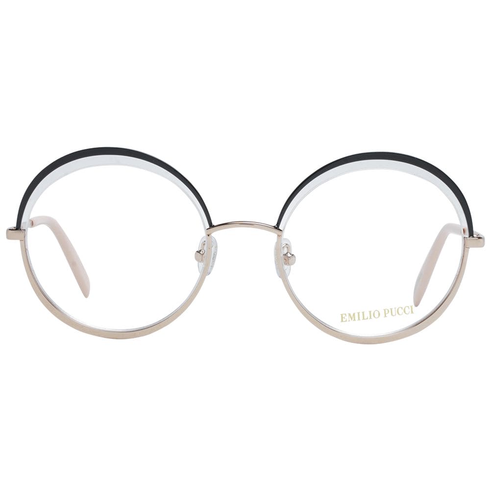 Emilio Pucci Black Metal Glasses (Frames)