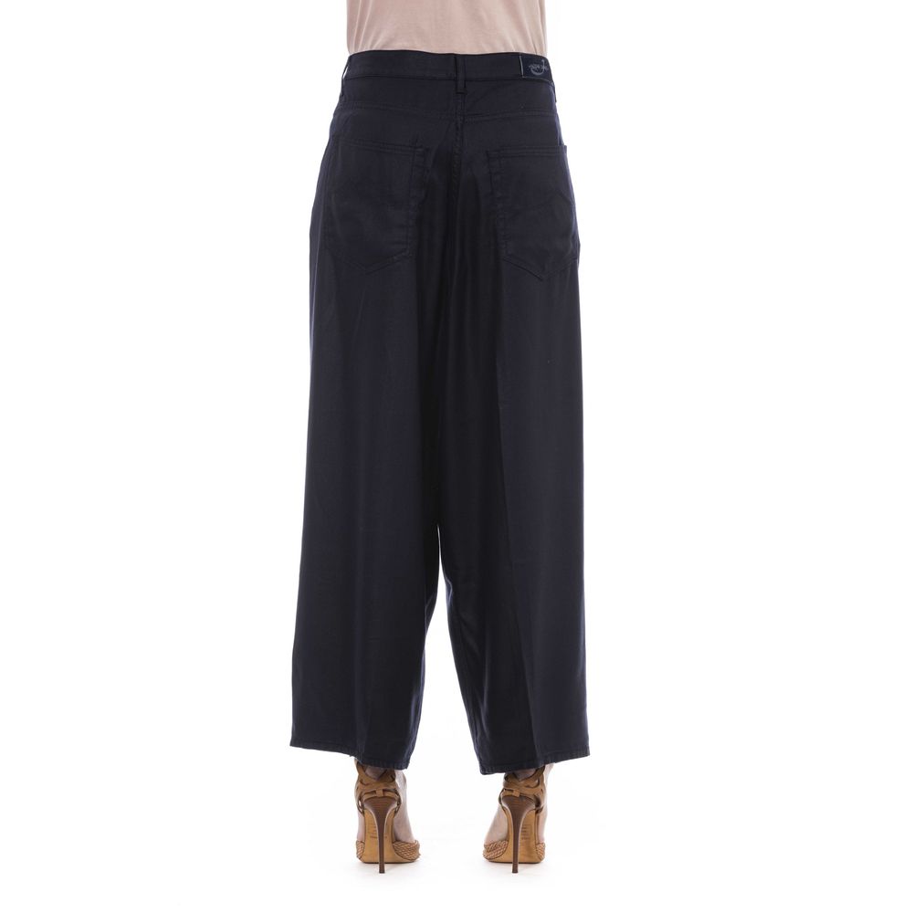 Jacob Cohen Black Cotton Women's Trouser