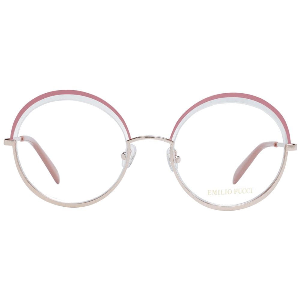 Emilio Pucci Pink Metal Glasses (Frames)