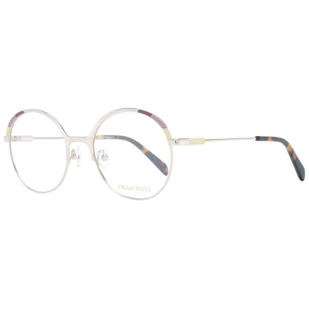 Emilio Pucci Gold Metal Glasses (Frames)