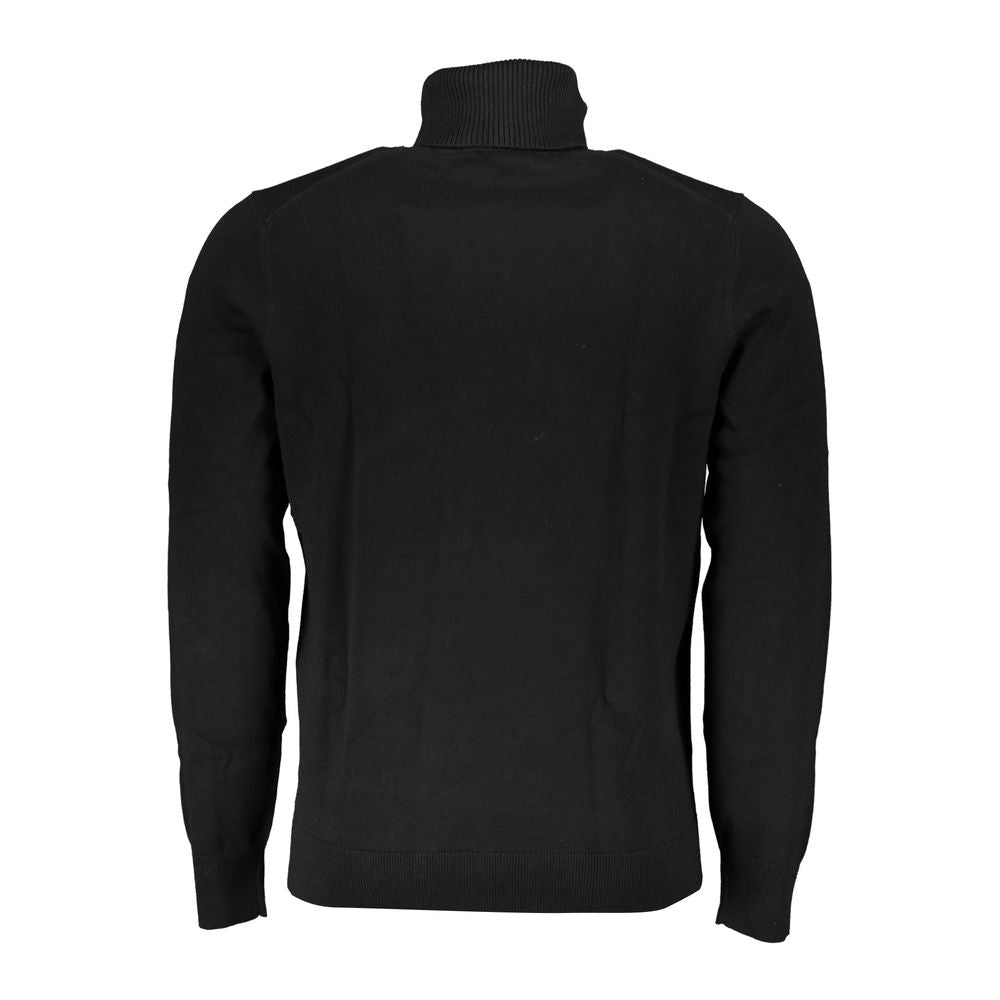 Pull col roulé élégant en coton et cachemire Hugo Boss