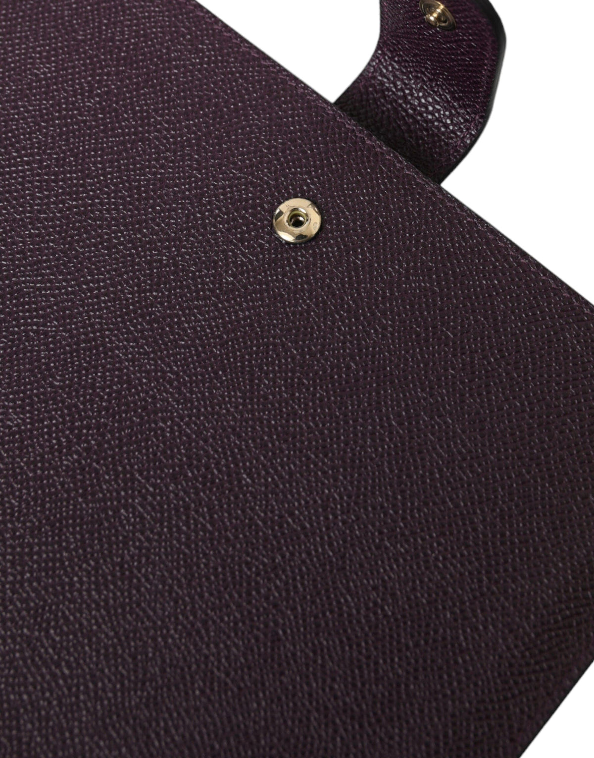 Pochette élégante pour tablette en cuir Dolce &amp; Gabbana en marron riche