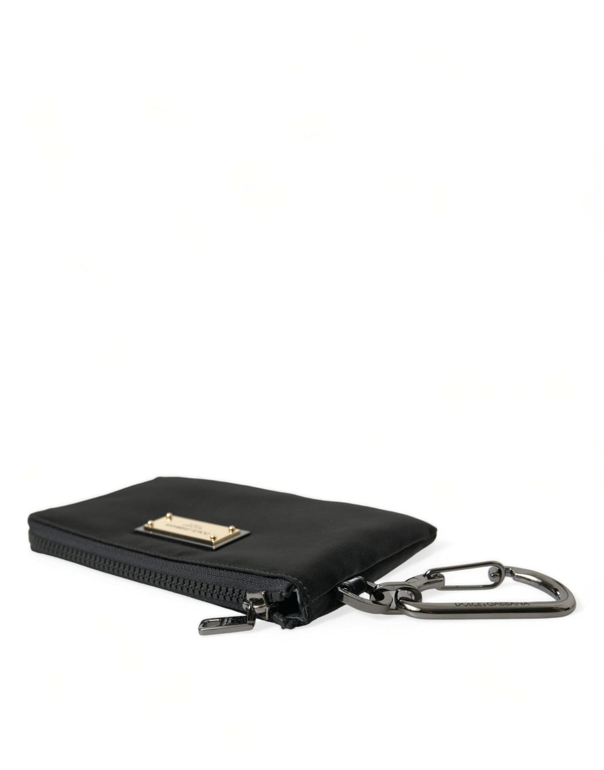 Estuche de piel y nailon negro Elite de Dolce &amp; Gabbana con detalle de logotipo