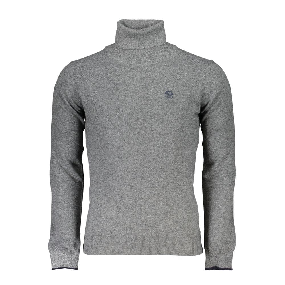 Suéter de cuello alto moderno de North Sails en gris