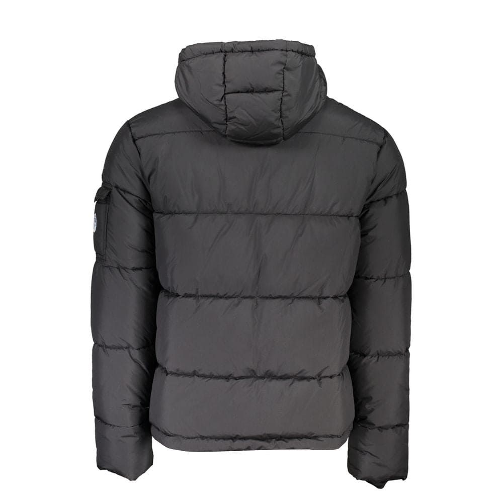 Chaqueta ecológica negra con capucha extraíble de North Sails