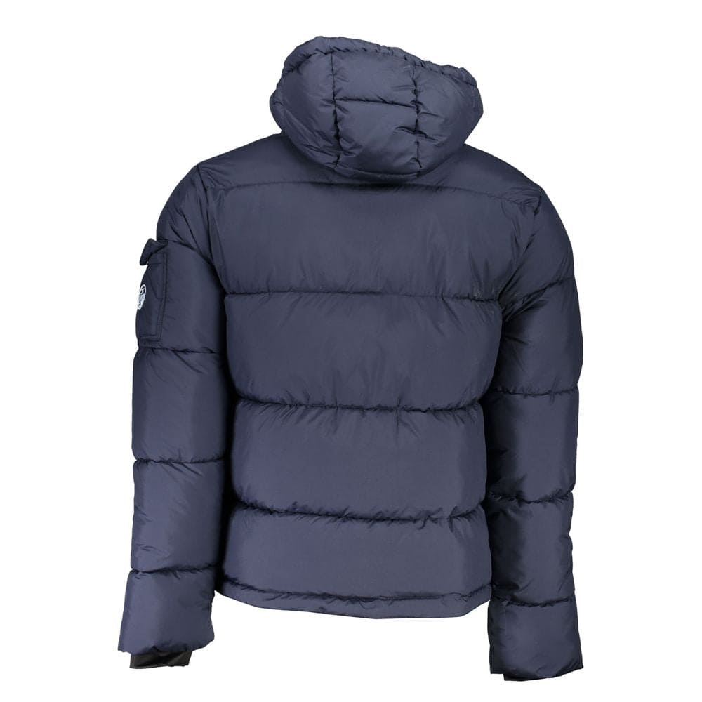 Chaqueta ecológica azul con capucha extraíble de North Sails