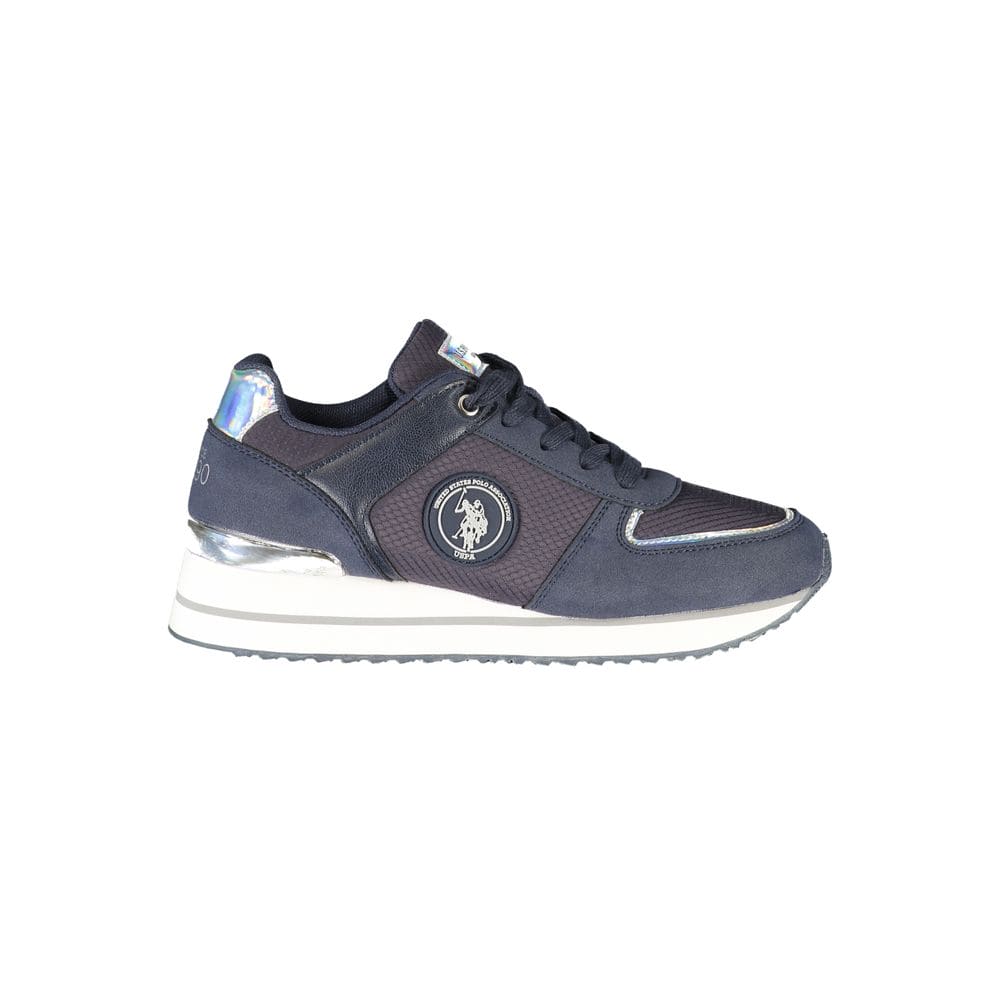 US POLO ASSN. Zapatillas deportivas elegantes con cordones en color azul