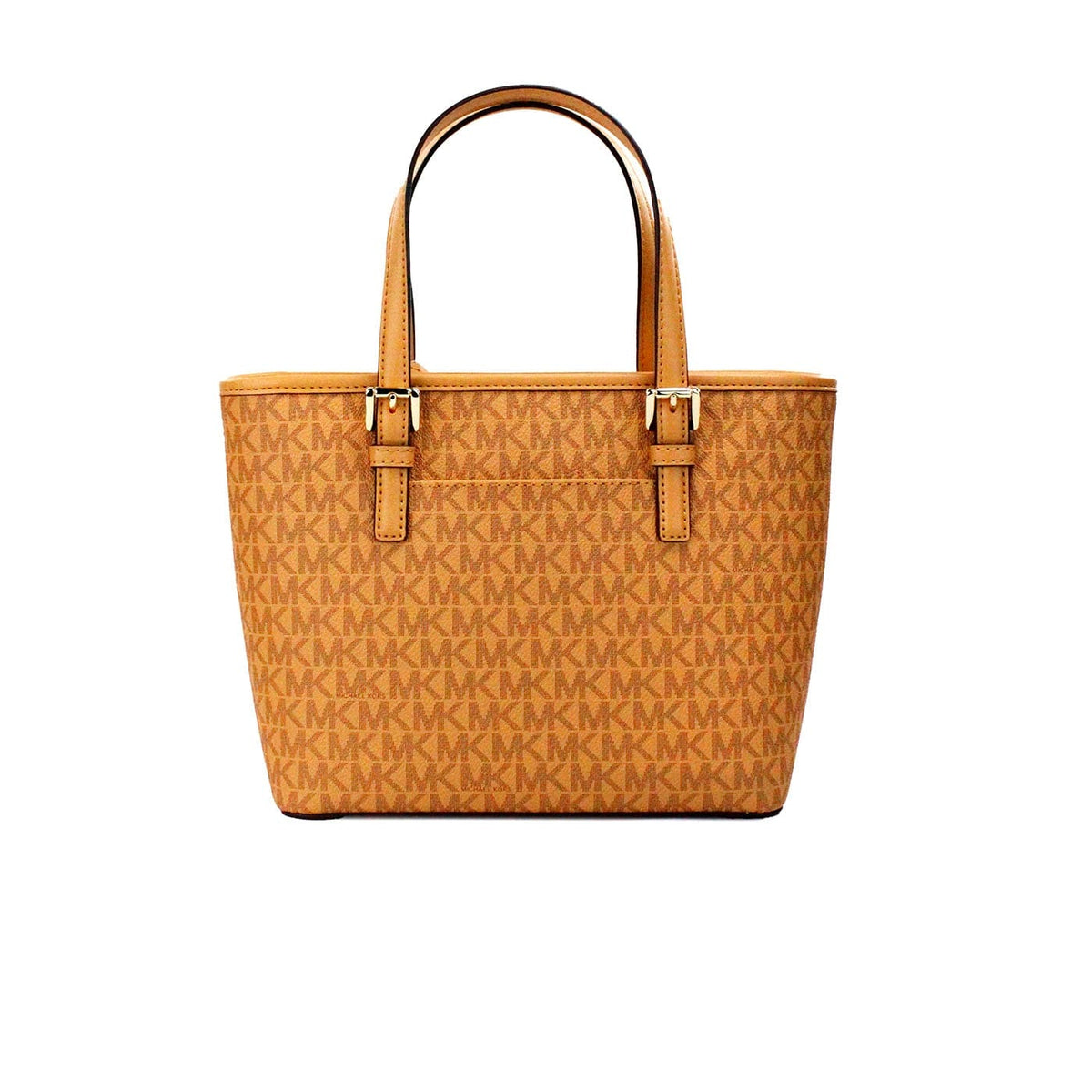 Sac fourre-tout Michael Kors Jet Set Cider en cuir PVC XS avec fermeture éclair sur le dessus