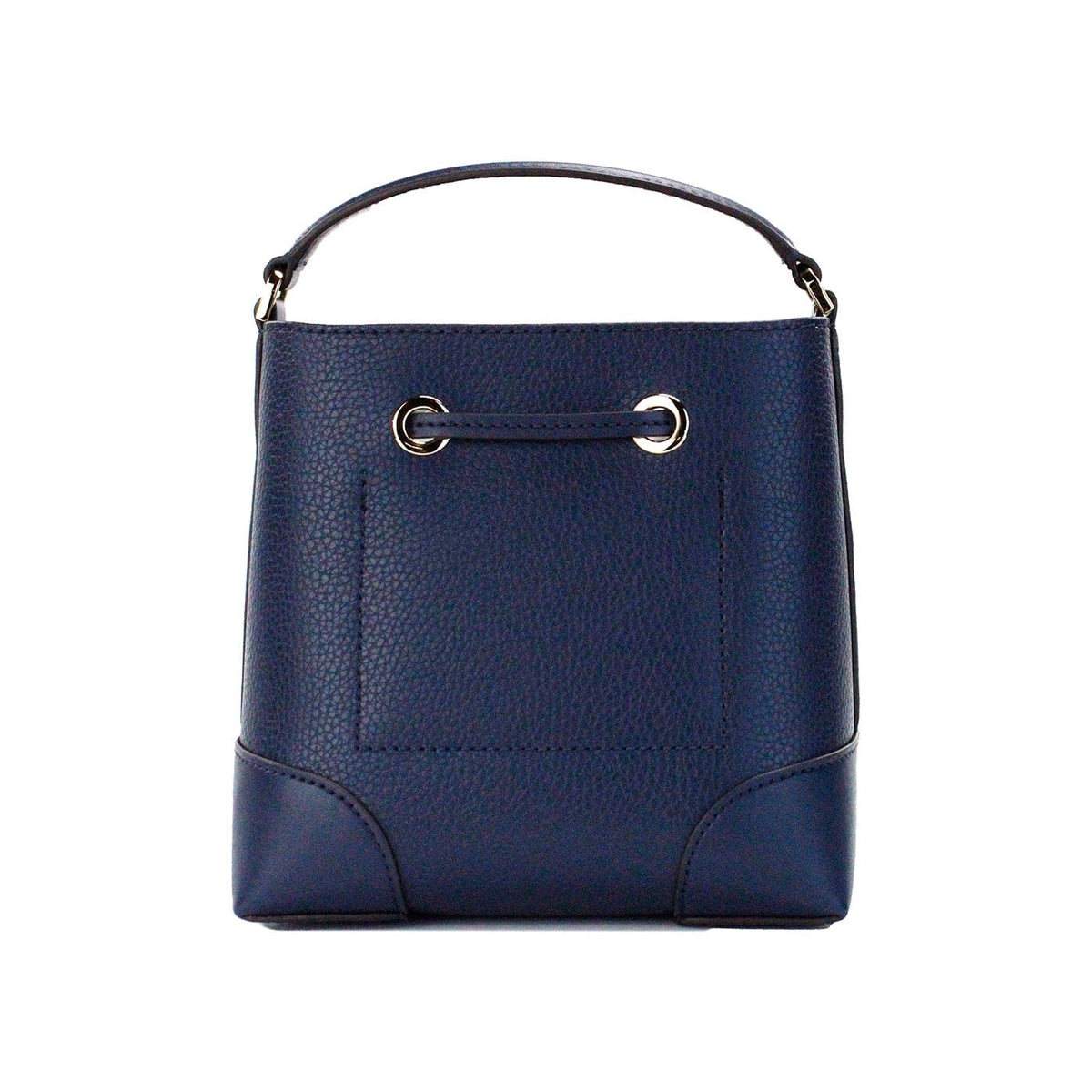 Sac à main Michael Kors Mercer Small en cuir grainé bleu marine