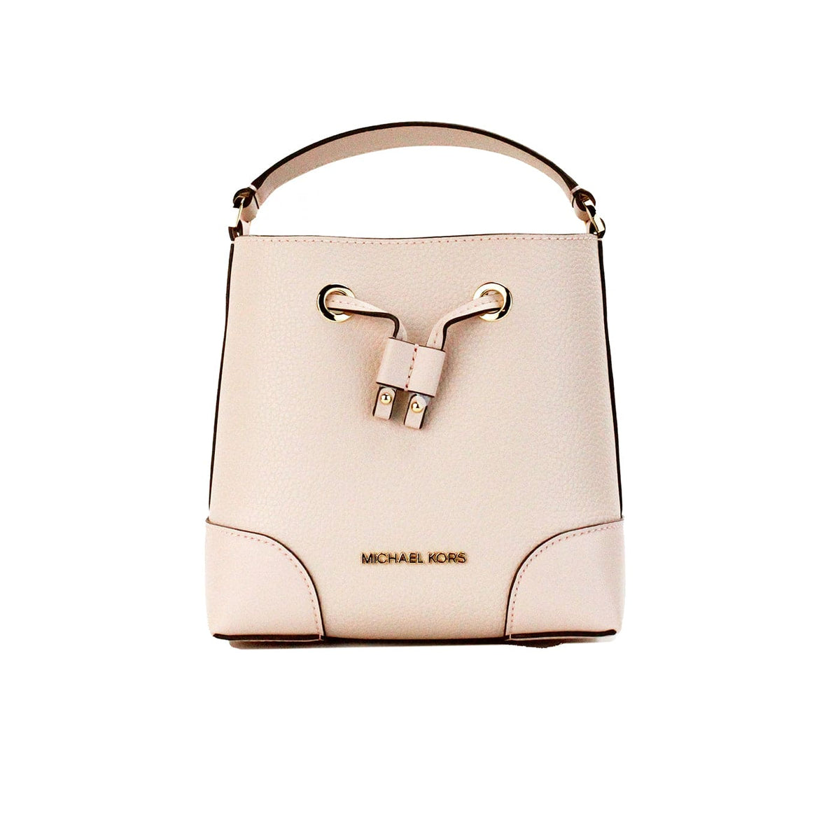 Sac à main Michael Kors Mercer Small Powder Blush Pebble Leather Pebble