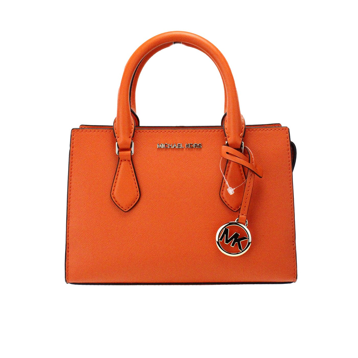 Sac à main Michael Kors Sheila Small Poppy en cuir vegan avec fermeture éclair centrale