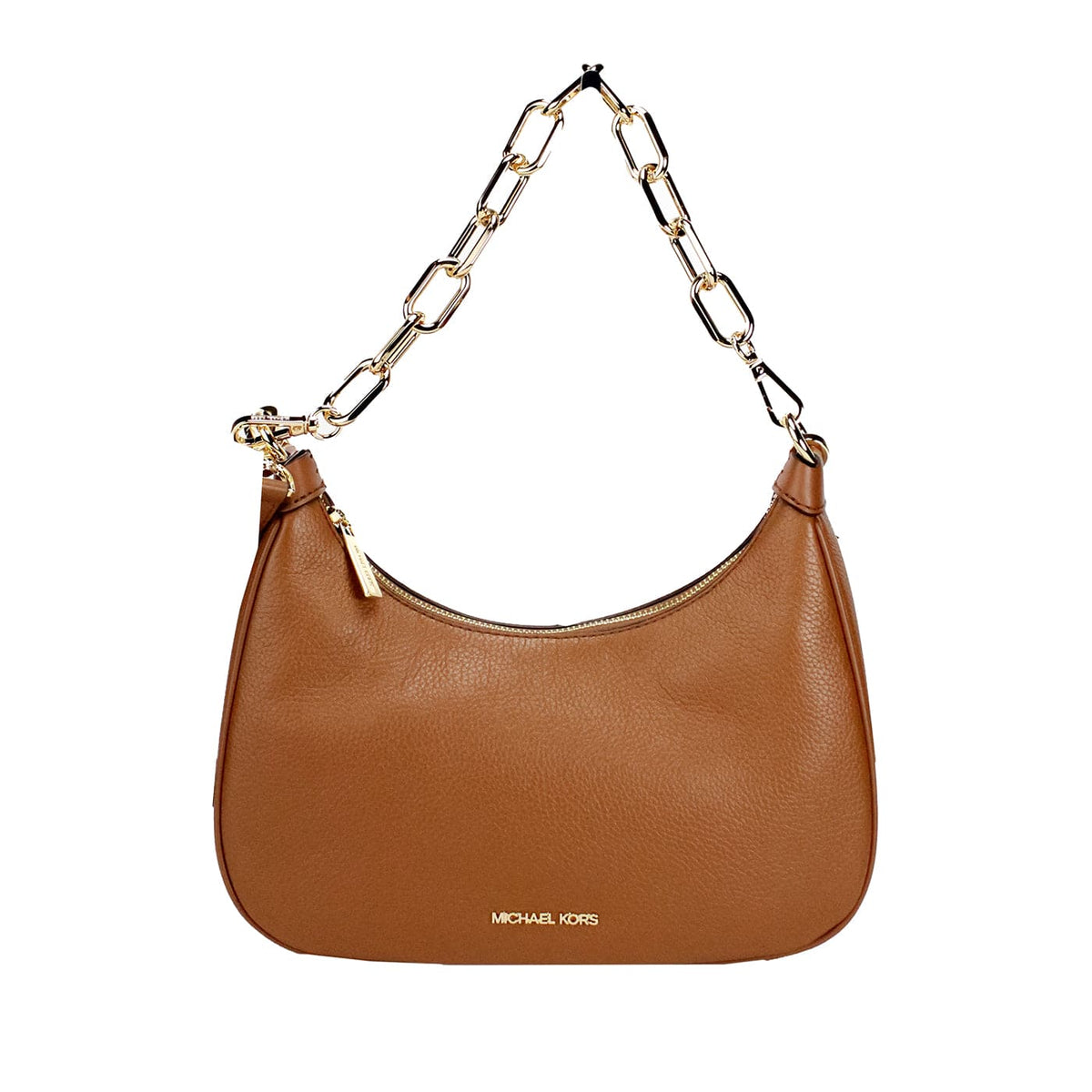 Bolso bandolera grande con cadena y cremallera Cora de Michael Kors