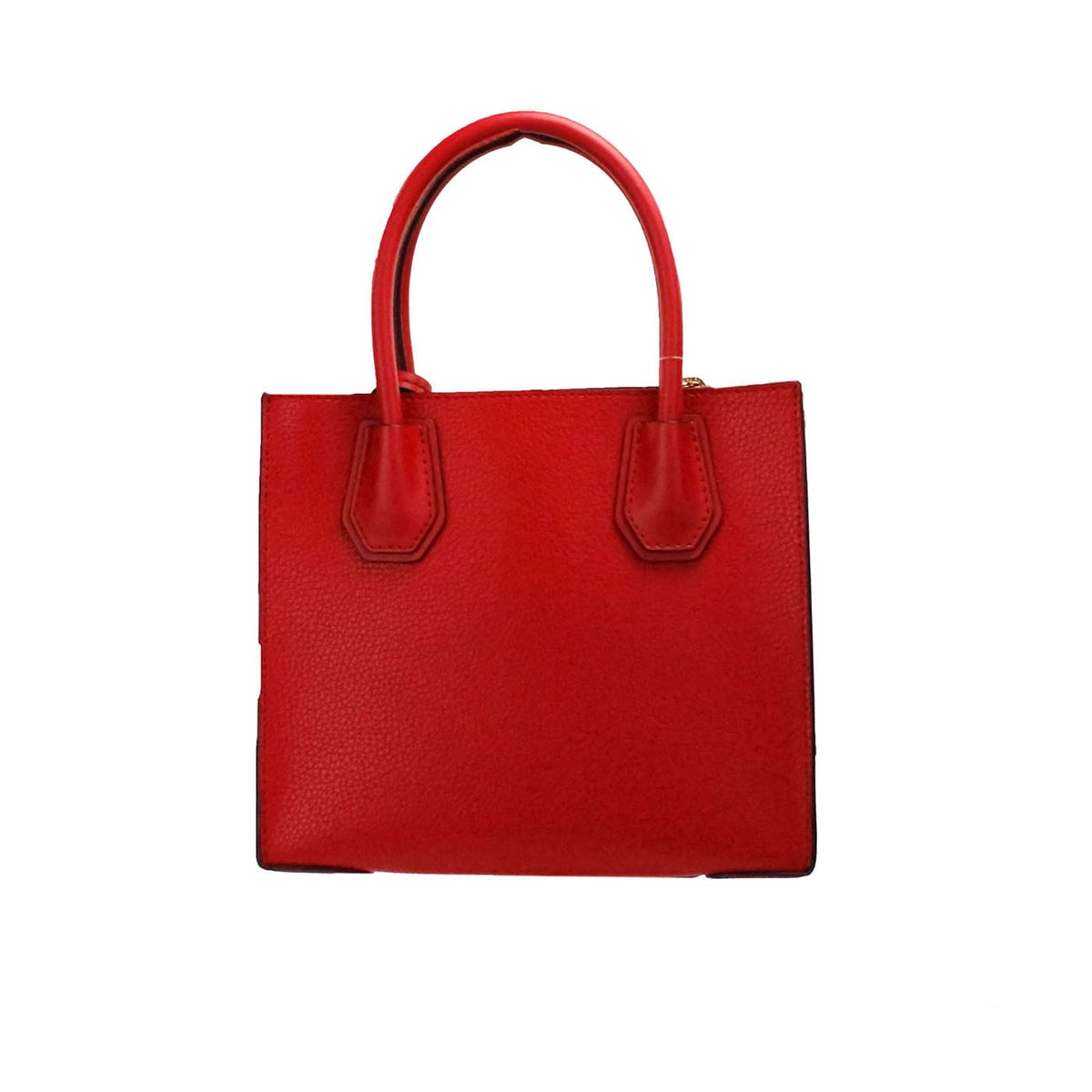 Sac bandoulière Michael Kors Mercer Medium en cuir galet rouge vif