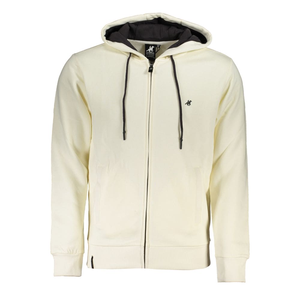 Sudadera con capucha blanca US Grand Polo Elite