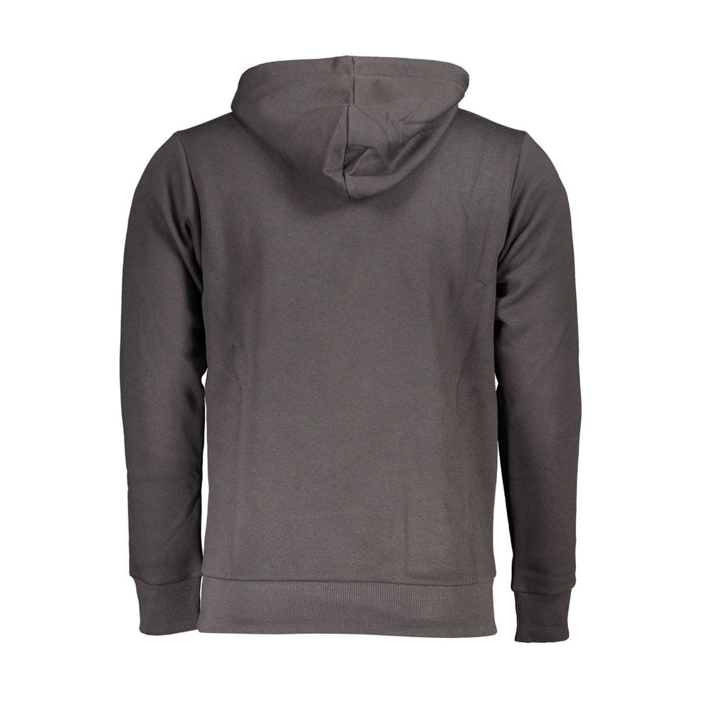 Sudadera con capucha US Grand Polo Chic gris con detalle de bordado