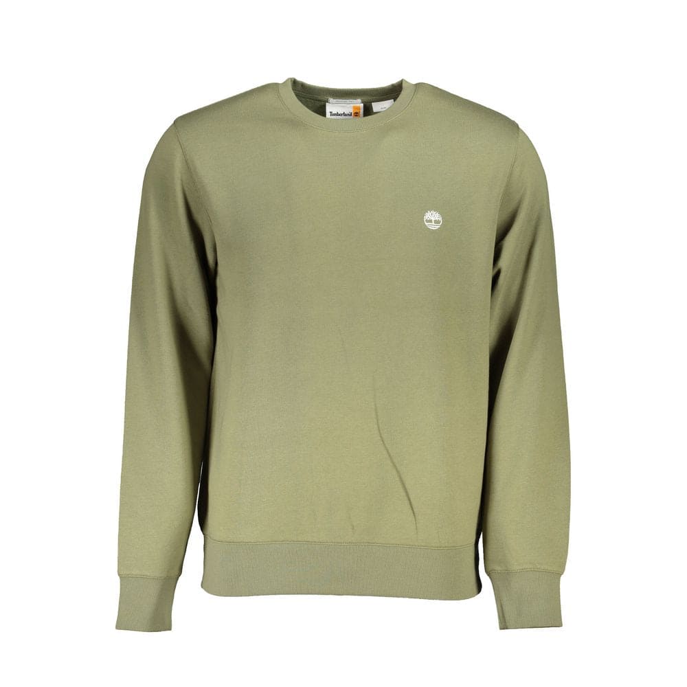 Sudadera clásica de polar con cuello redondo verde de Timberland