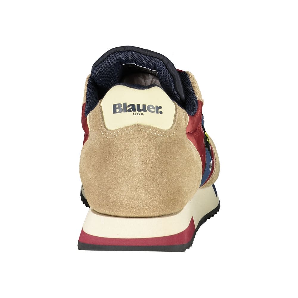 Zapatillas deportivas Blauer Beige con detalles en contraste