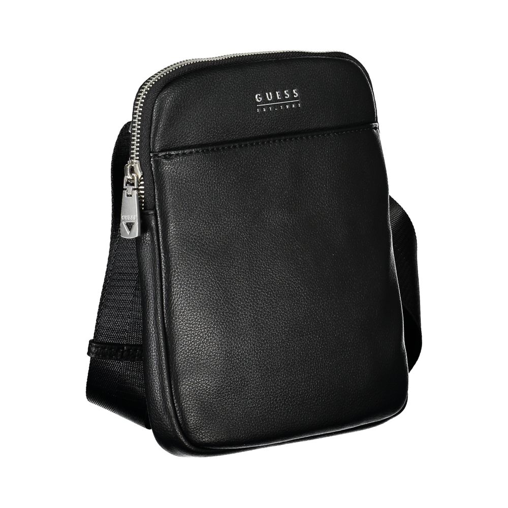 Sac à bandoulière Guess Jeans Sleek pour homme noir