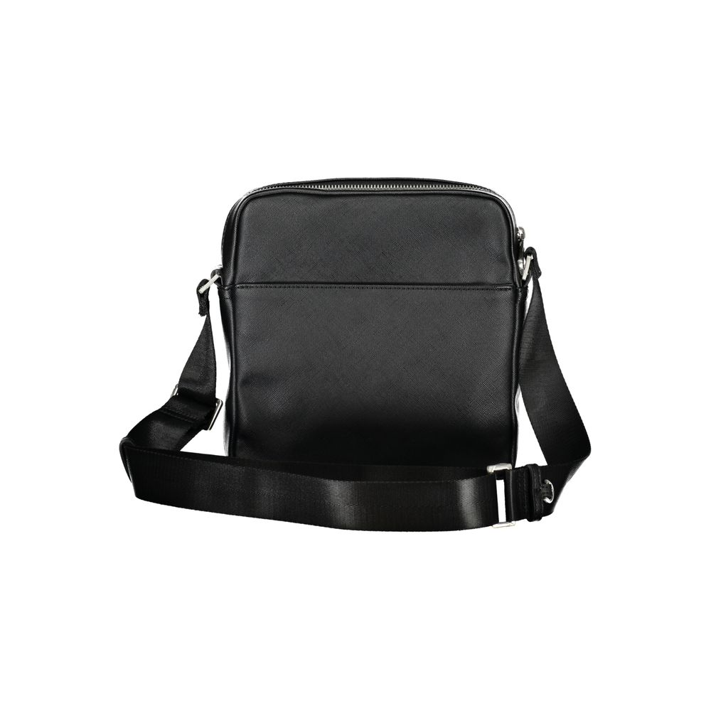 Bolso de hombro elegante negro Guess Jeans para hombre