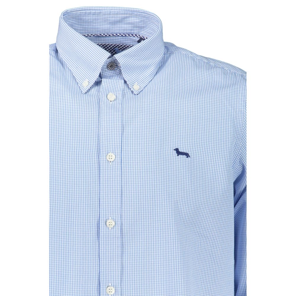 Harmont & Blaine Elegant Light Blue Long Sleeve Cotton Shirt