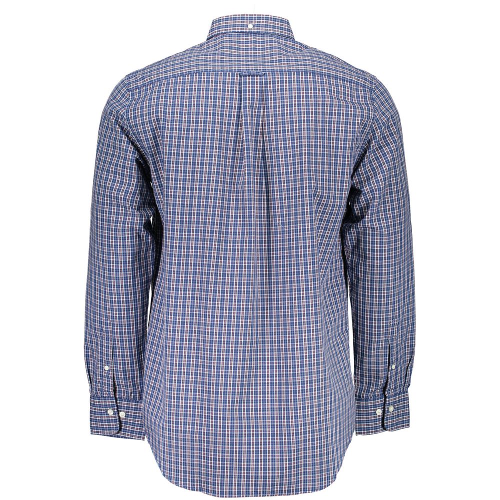 Chemise boutonnée à manches longues violette élégante de Gant