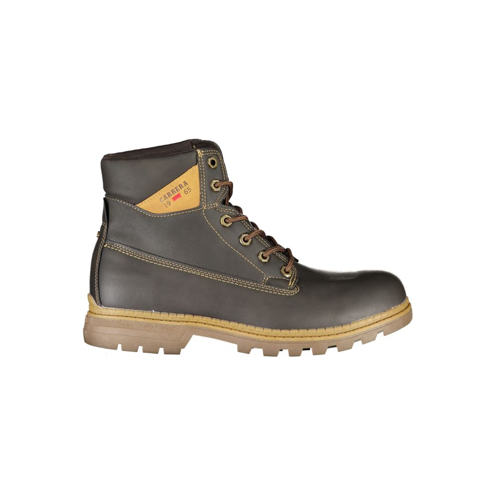 Botas con cordones Carrera Rugged Brown y detalles en contraste