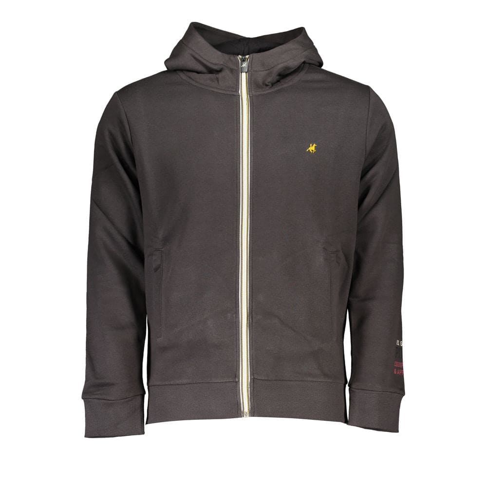 Sudadera con capucha de polar gris US Grand Polo Chic