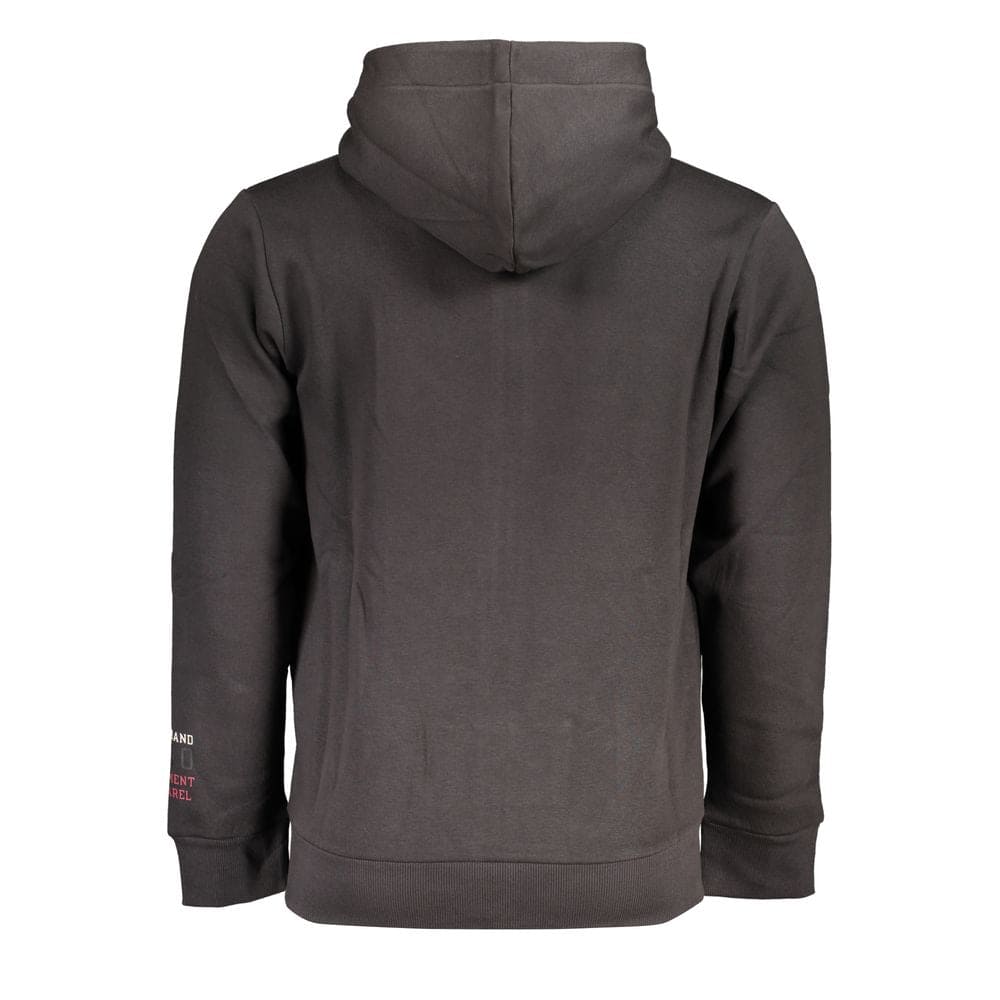 Sudadera con capucha de polar gris US Grand Polo Chic