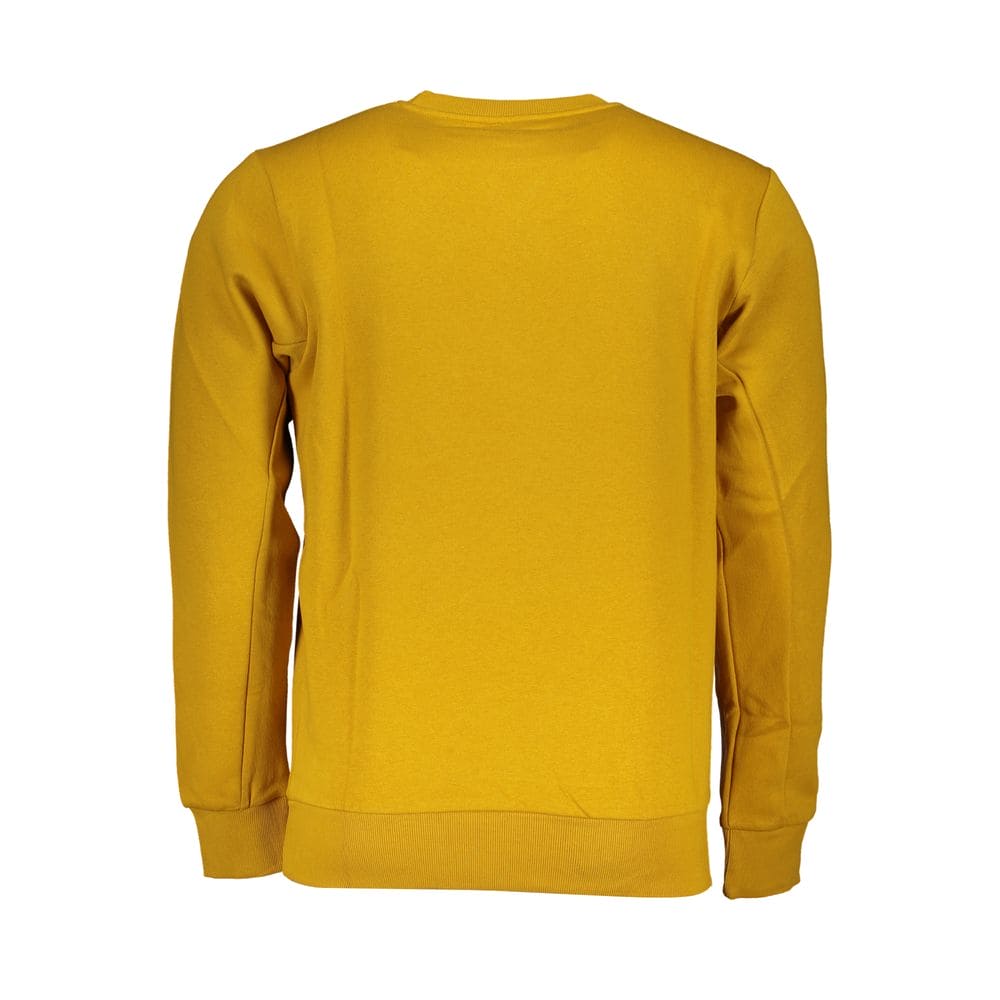 Sweat-shirt ras du cou en polaire jaune soleil US Grand Polo