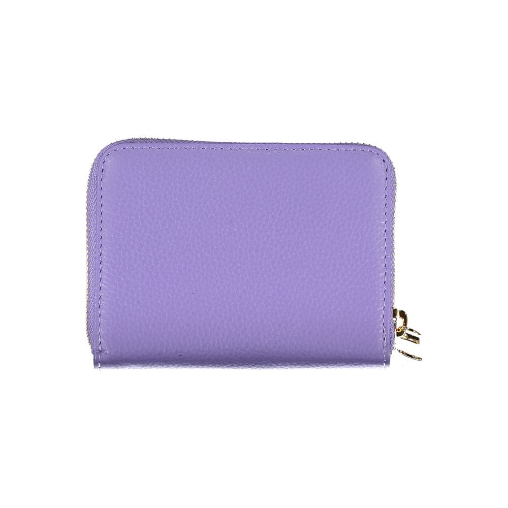 Monedero elegante de polietileno morado de Patrizia Pepe