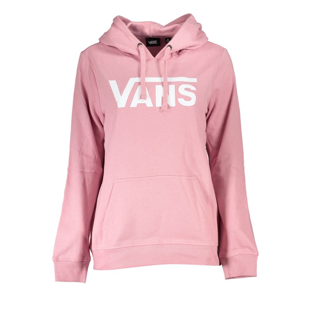 Sudadera con capucha de polar rosa chic de Vans